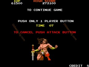 Rastan Saga sur Arcade